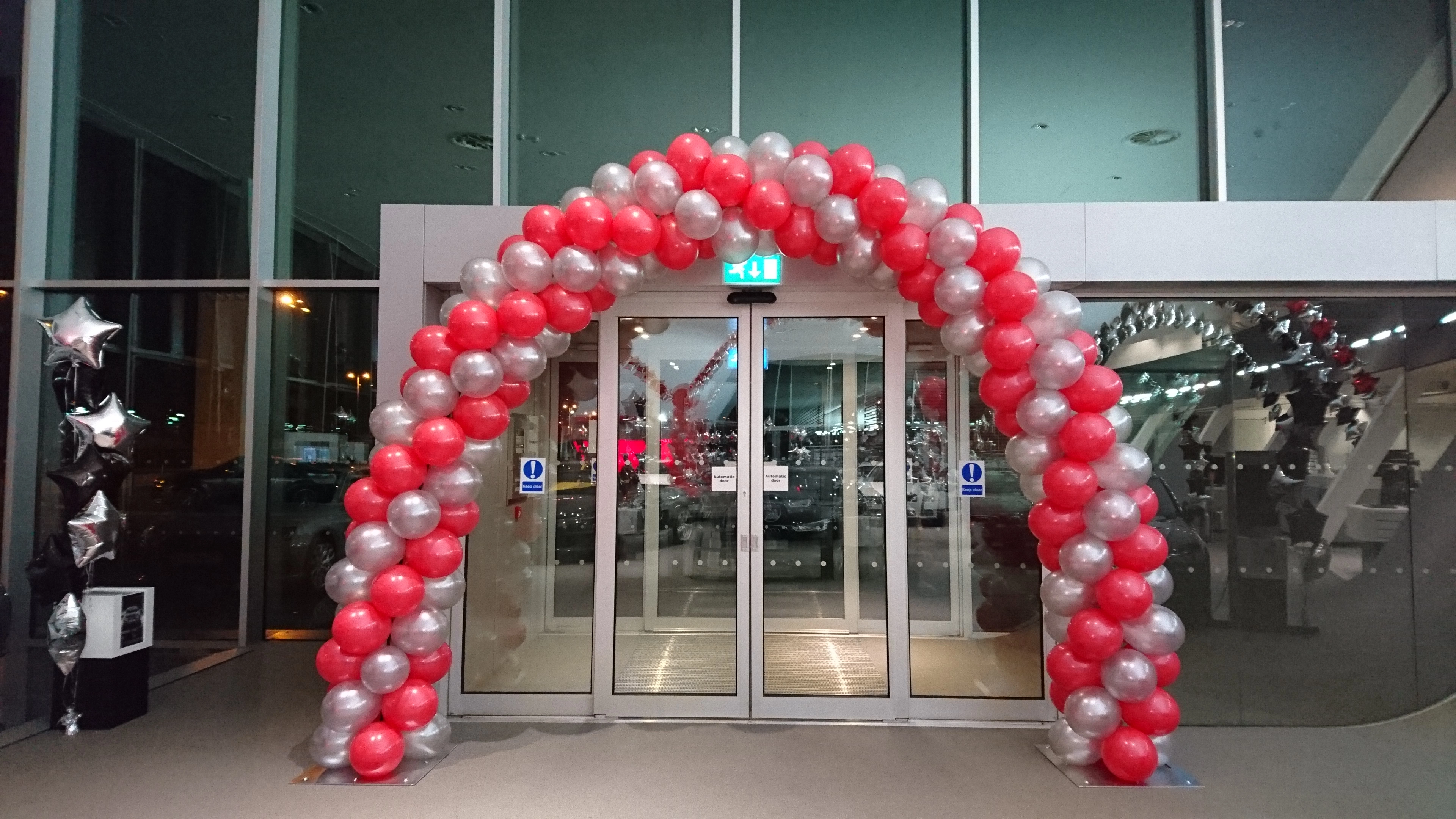 Car showroom balloon display 12
